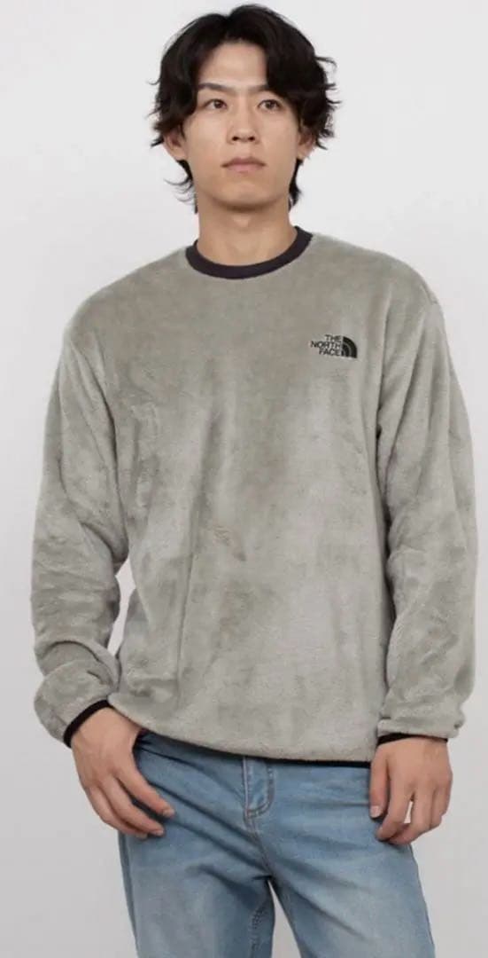 THE NORTH FACE　バーサミッドクルー　クレイグレー