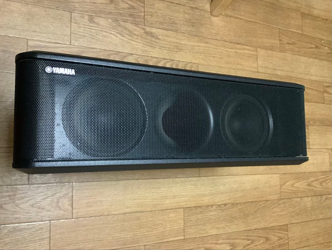 DENONサウンドバー DHT-S217とYAMAHAサブウーファーアンプ