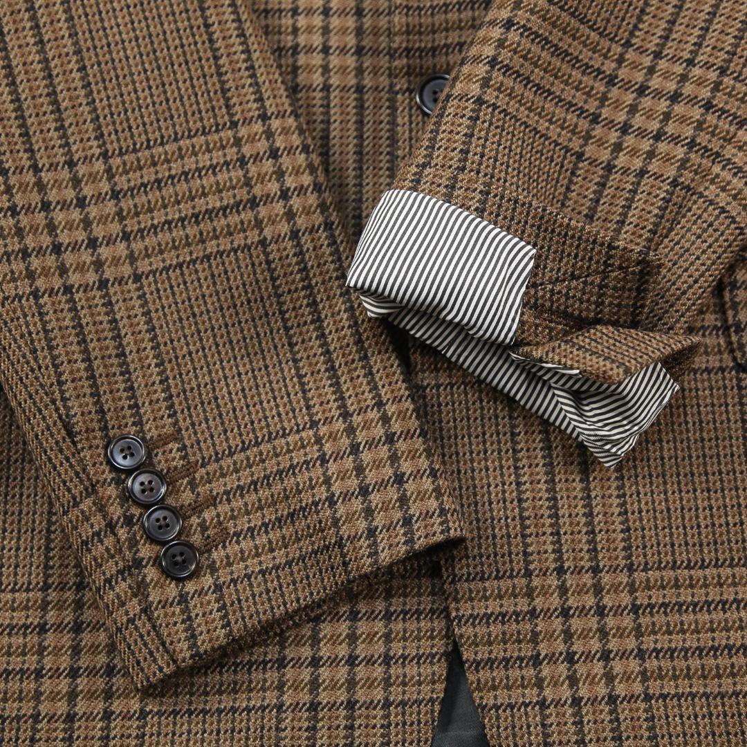 極美品 CELINE 21AW ジュード ジャケット / ウール チェック 40