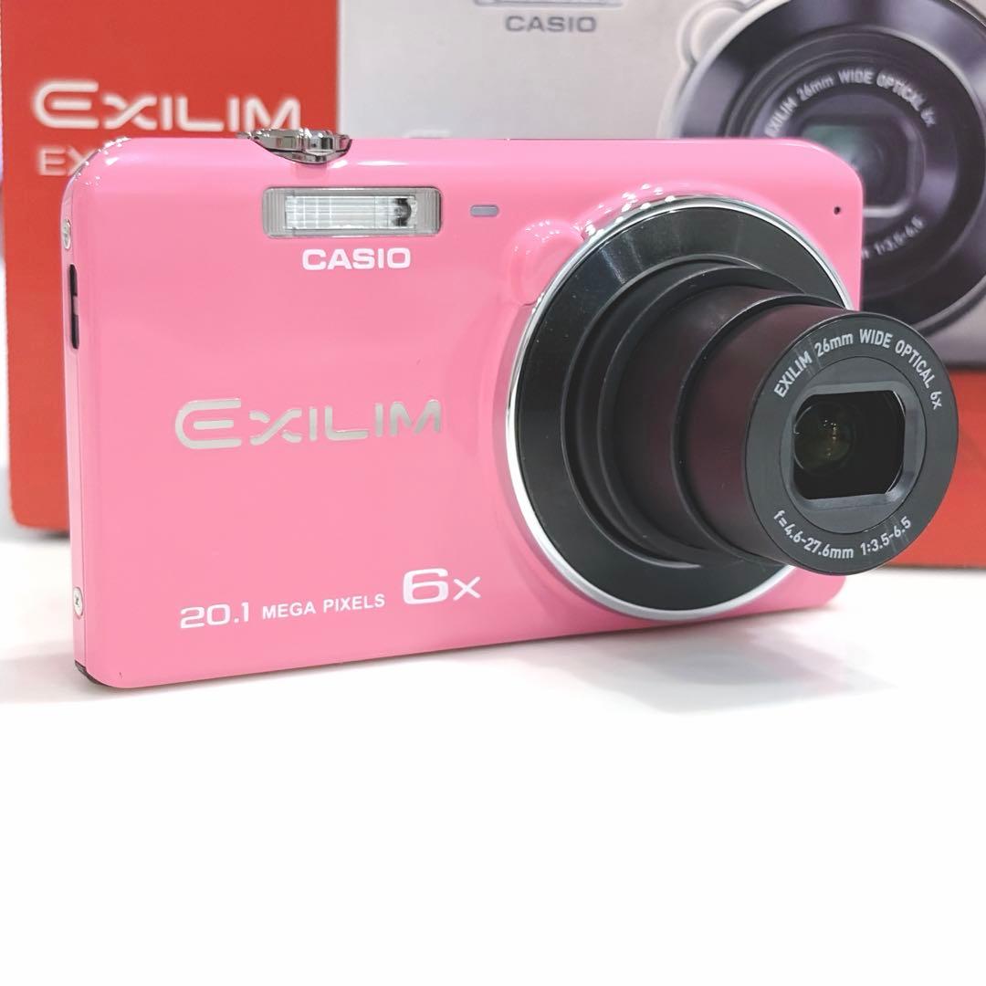 【ほぼ未使用】CASIO EX-ZS35 ピンク デジカメ