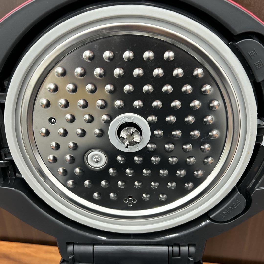 SHARP HEALSIO 電気圧力鍋 2.4L レッド