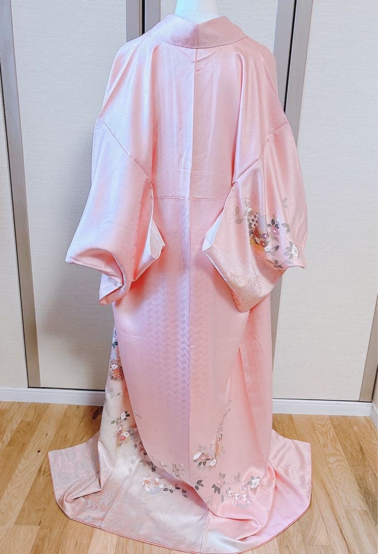 20日まで　訪問着　フルセット 裄67 卒業式　入学式　お宮参 S M袋帯