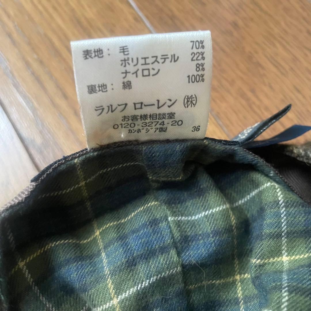 ヴィンテージ Polo Ralph Lauren ニューズボーイキャップ