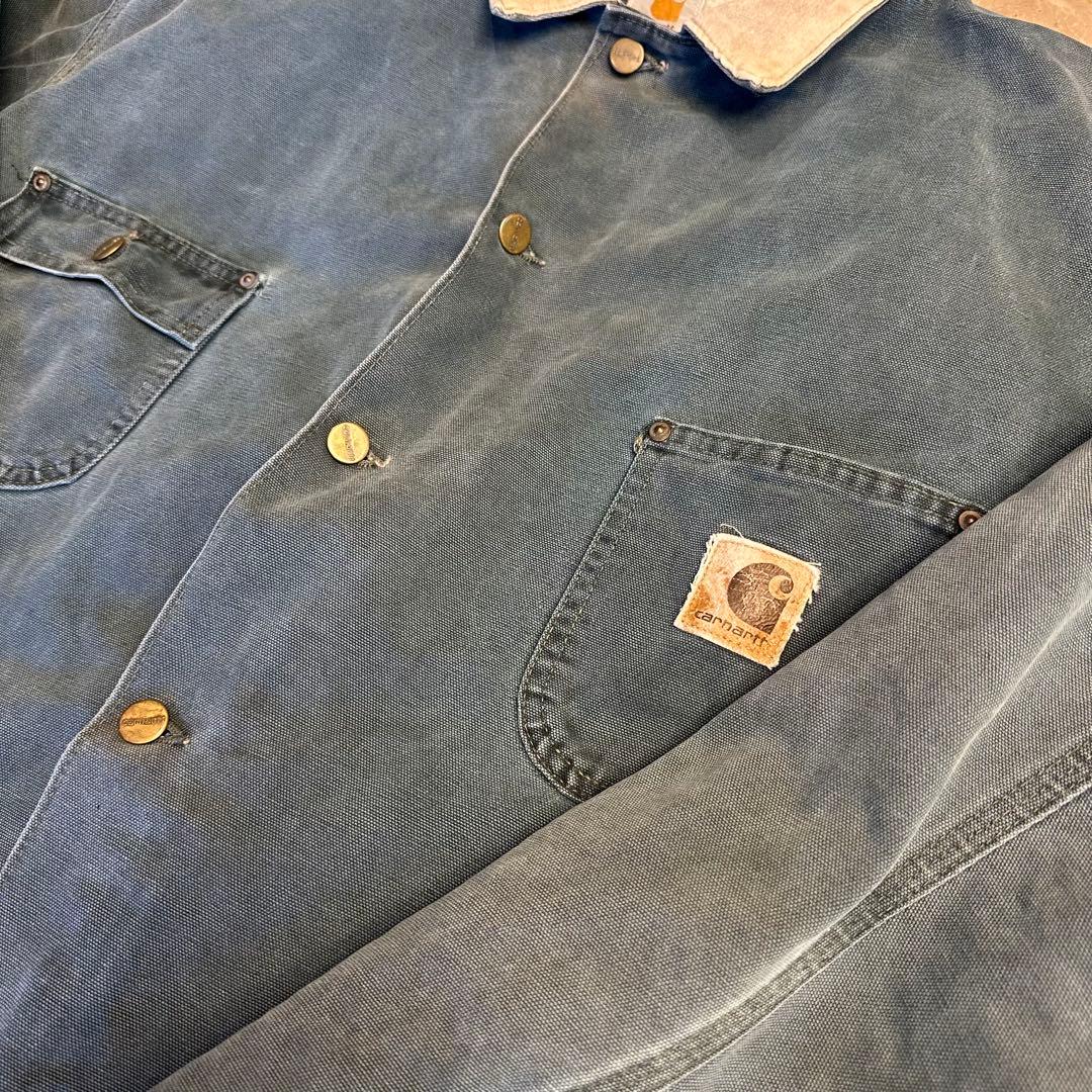 Carhartt ミシガン　チョアコート　カバーオール　オリーブ　カーキ