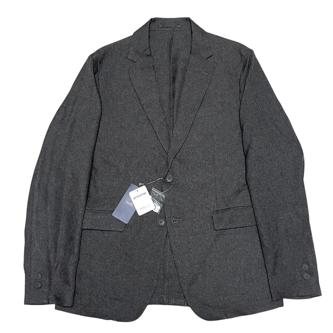 SHIPS イージーセットアップ 未使用 L チャコールグレー ストレッチ