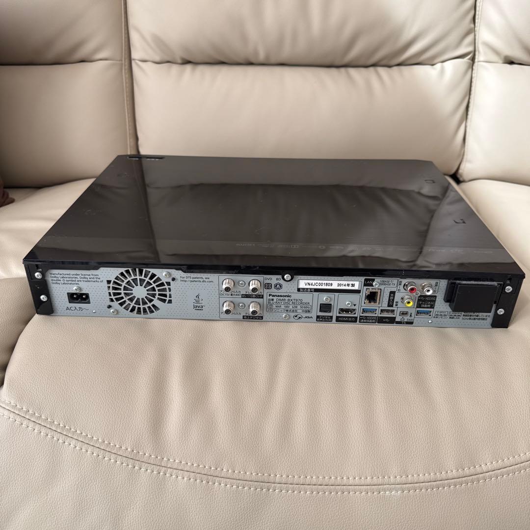 Panasonic ブルーレイレコーダー　DMR-BX970 ①