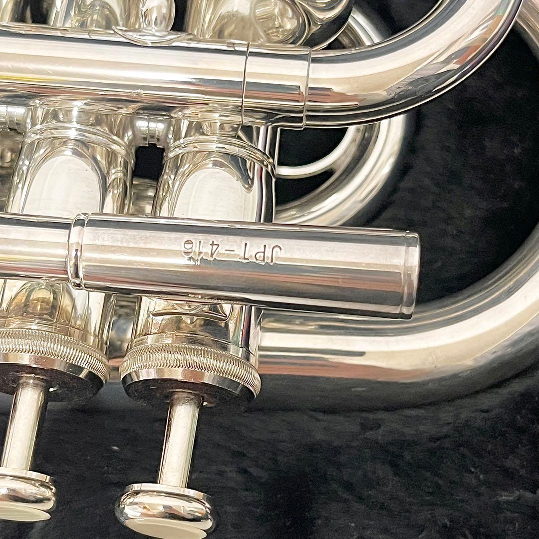 【美品】JUPITER JPT-416 ポケットトランペット ハードケース付