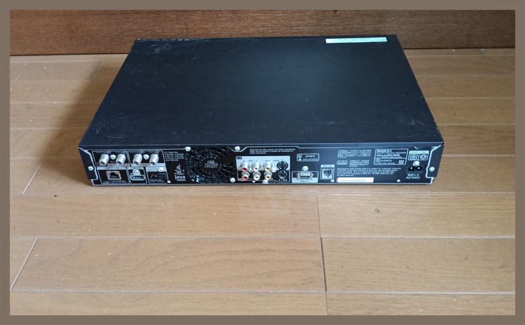 SONY ブルーレイレコーダー 2番組同時録画 BDX-RX300