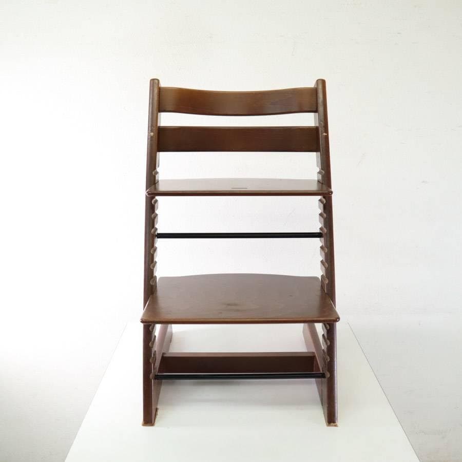 ストッケ トリップトラップ 子供用椅子 ナチュラル 新型 穴無し 北欧家具