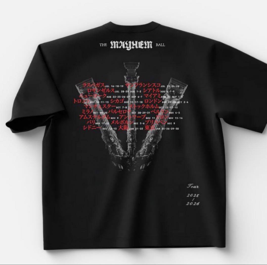 (ラスト1点)新品レディーガガ 踊るか死ぬかTシャツ S〜最安値〜