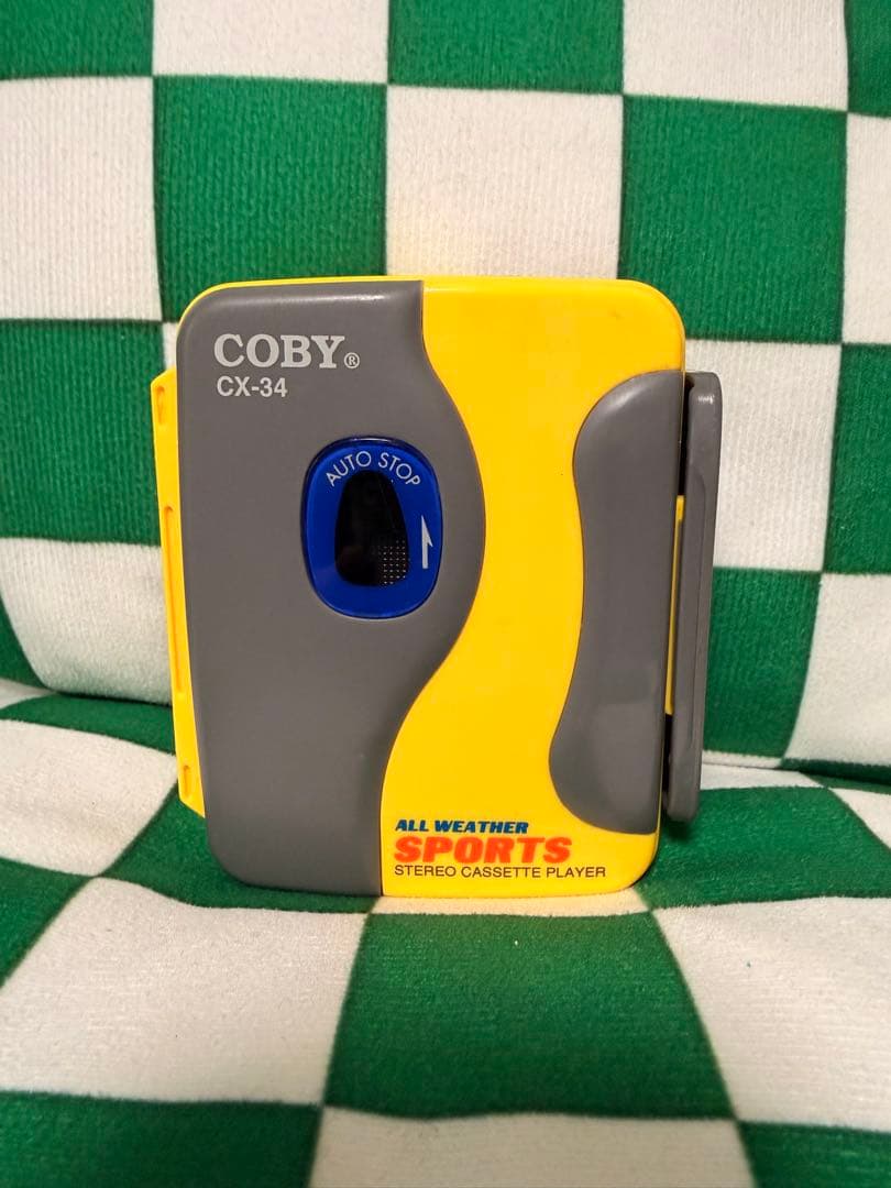 COBY カセットプレーヤー　ヴィンテージ　SONY SPORTS ウォークマン
