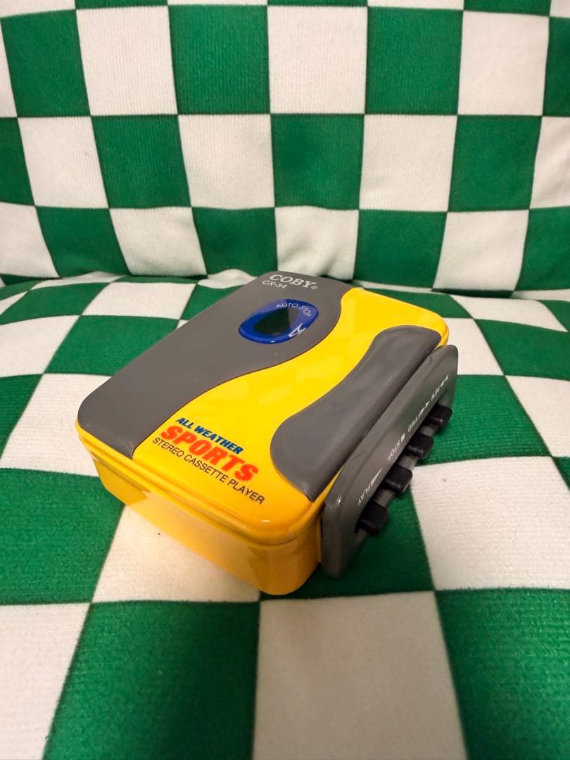 COBY カセットプレーヤー　ヴィンテージ　SONY SPORTS ウォークマン