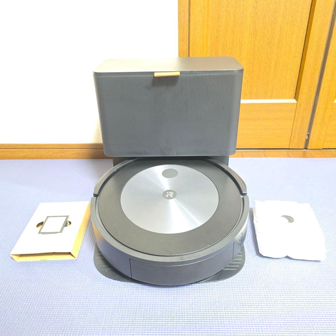 373】動作品 iRobot ルンバ j7+ ロボット掃除機本体 クリーンベース