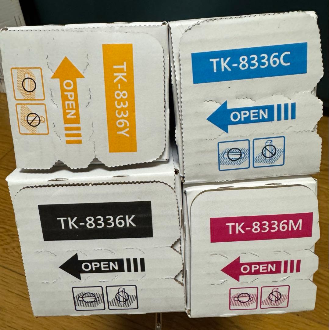 京セラ トナーカートリッジTK-8336（K/Y/M/C）4色