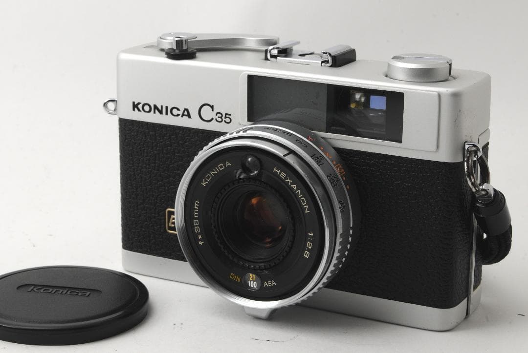 コニカ KONICA C35 E&L コンパクトカメラ かわいい