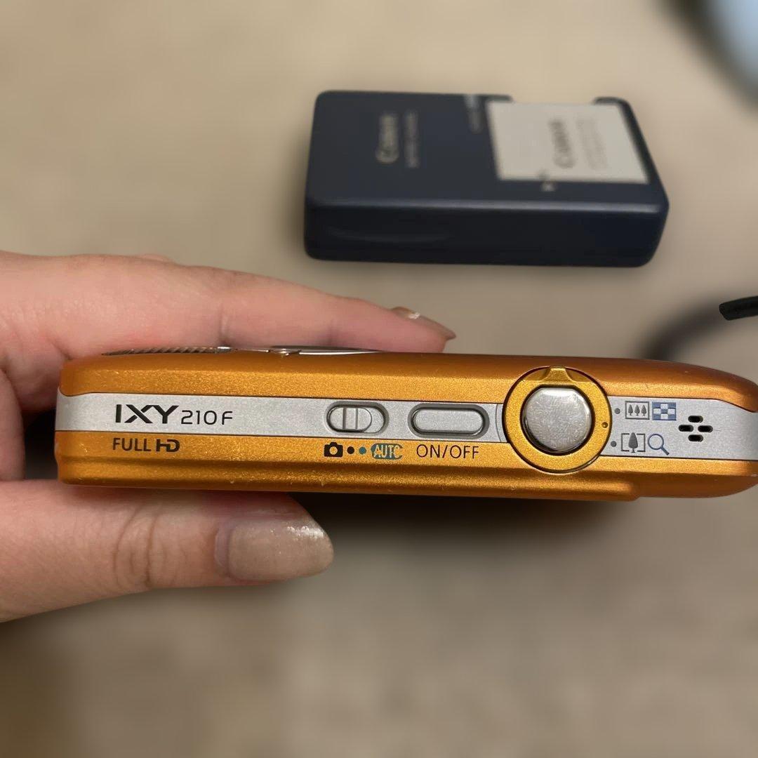 Canon IXY 210F オレンジ コンパクトデジタルカメラ