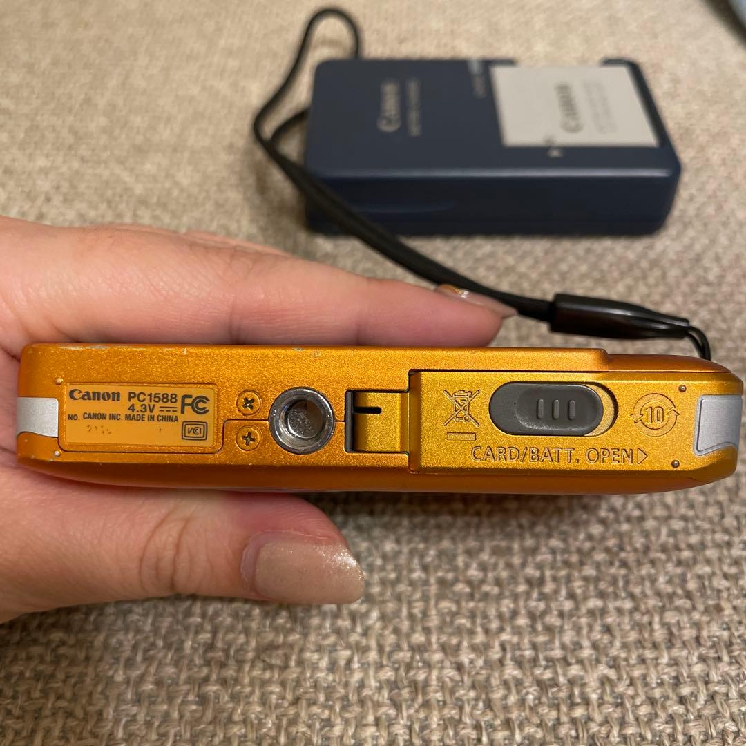 Canon IXY 210F オレンジ コンパクトデジタルカメラ