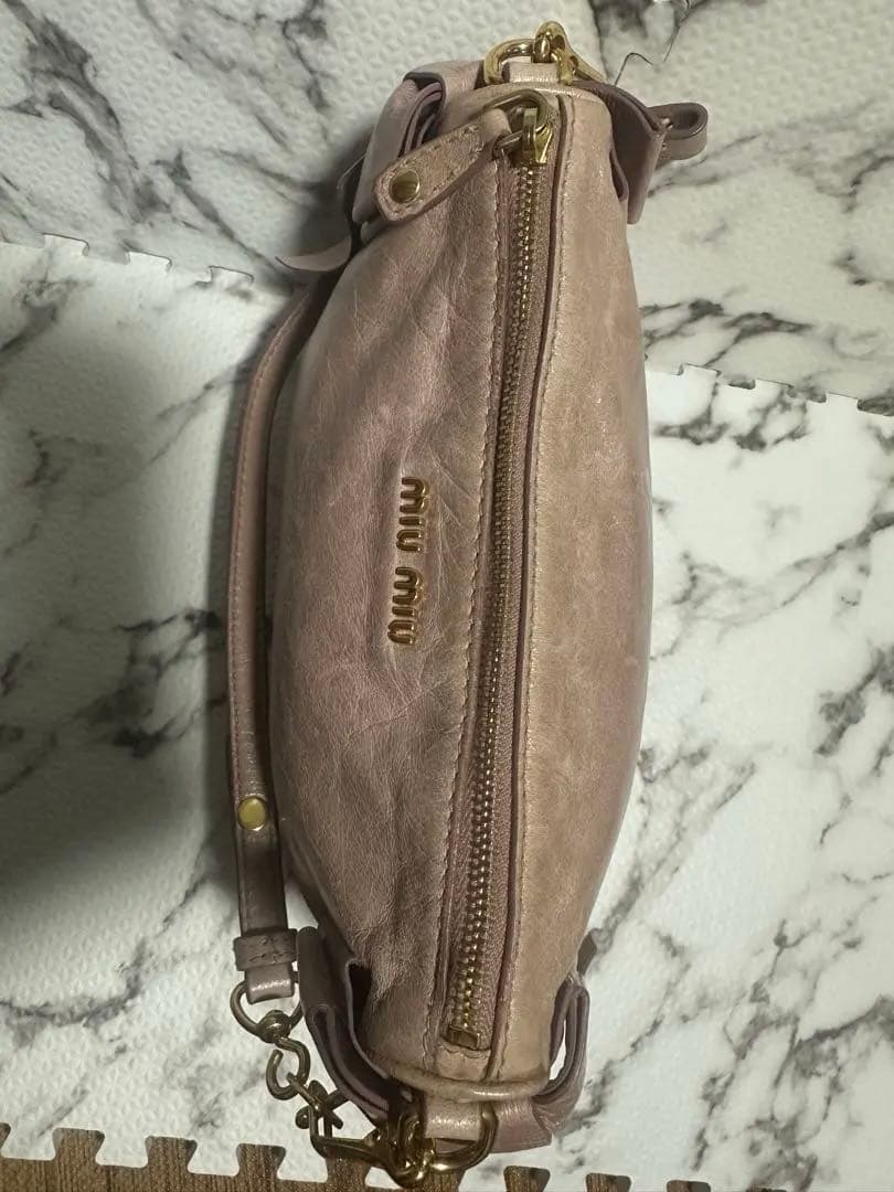 【正規品】miumiu ミュウミュウ サイドリボン バッグ 紗栄子さん愛用で有名