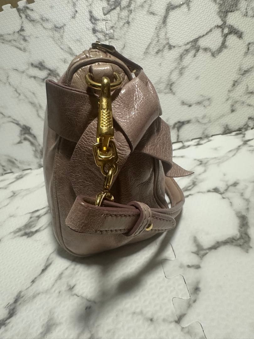 【正規品】miumiu ミュウミュウ サイドリボン バッグ 紗栄子さん愛用で有名