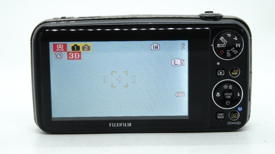 【Y2073】 FUJIFILM Finepix REAL 3D W3 ブラック