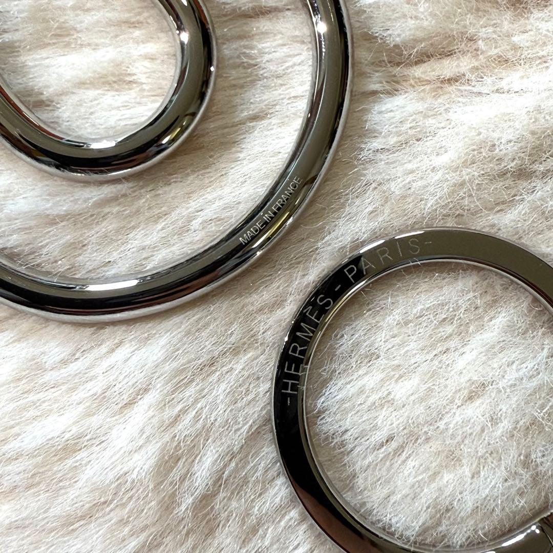 【新品】エルメス キーホルダー フェール•ア•シュヴァル オレンジ