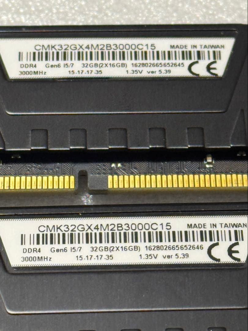 VENGEANCE PC4 16GB✖️2枚　32GB