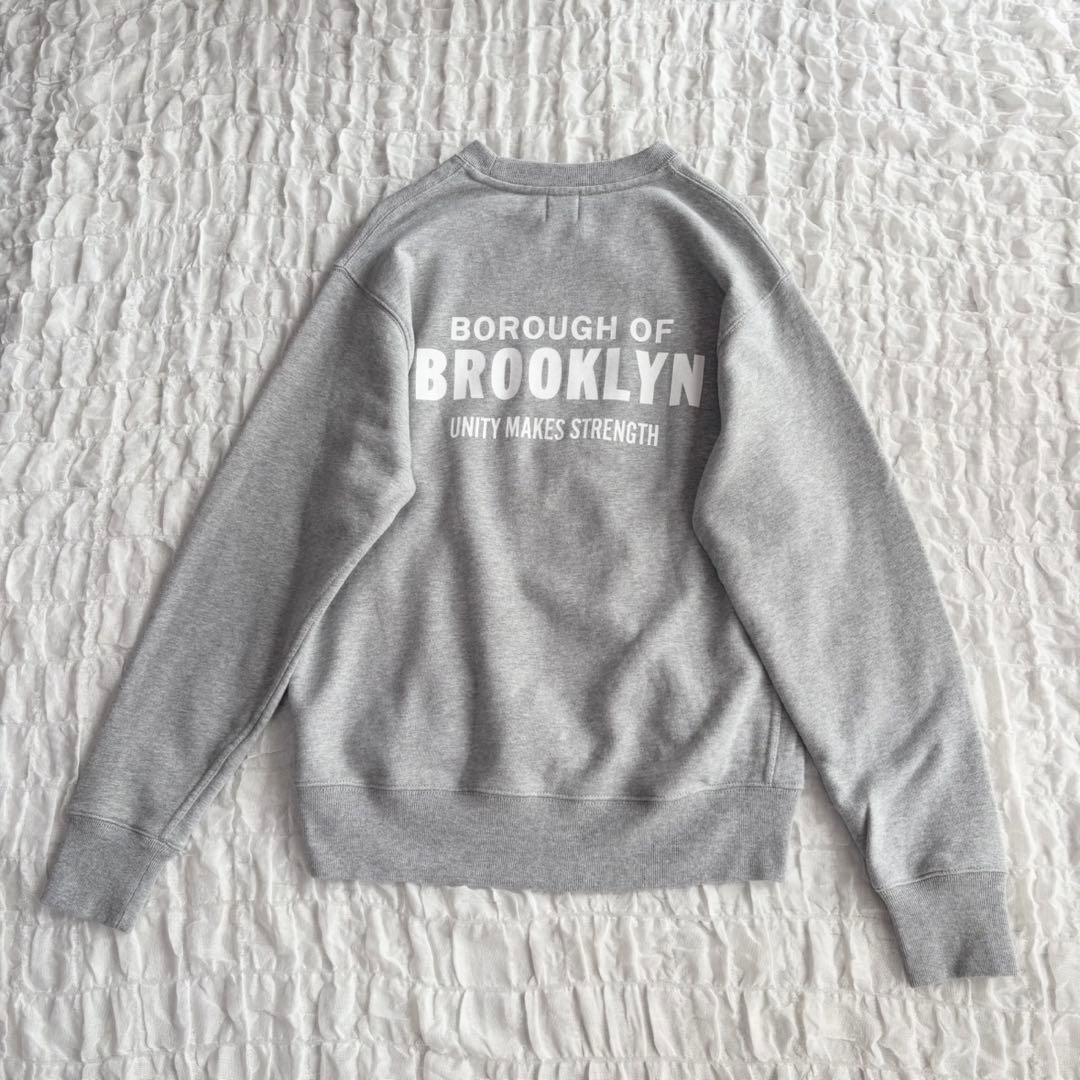 【美品】 スピックアンドスパン バックロゴスウェット 近年モデル スウェット