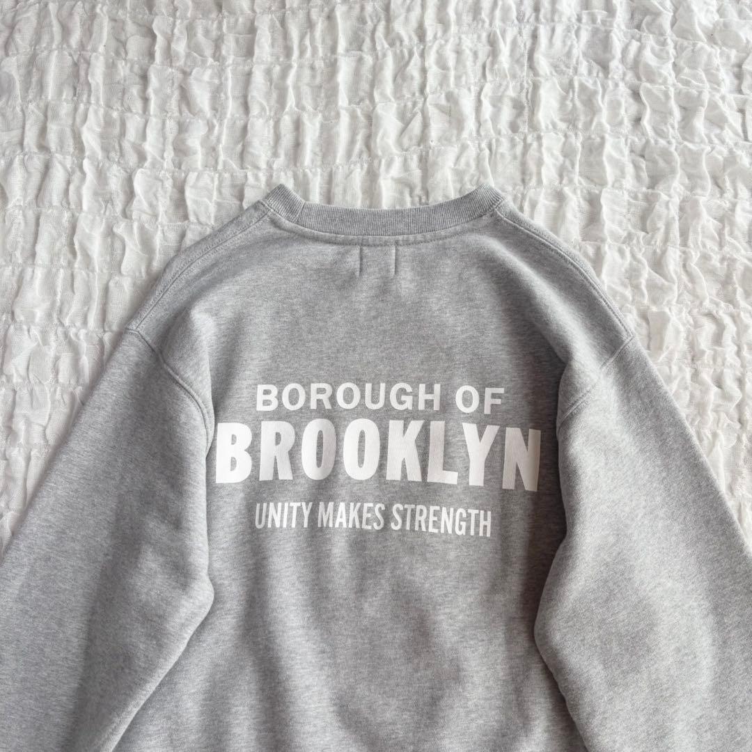 【美品】 スピックアンドスパン バックロゴスウェット 近年モデル スウェット