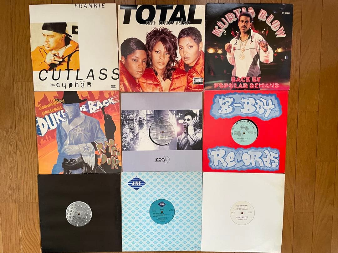 HIPHOP R&B 80s 90s レコード 116枚セット まとめ売り
