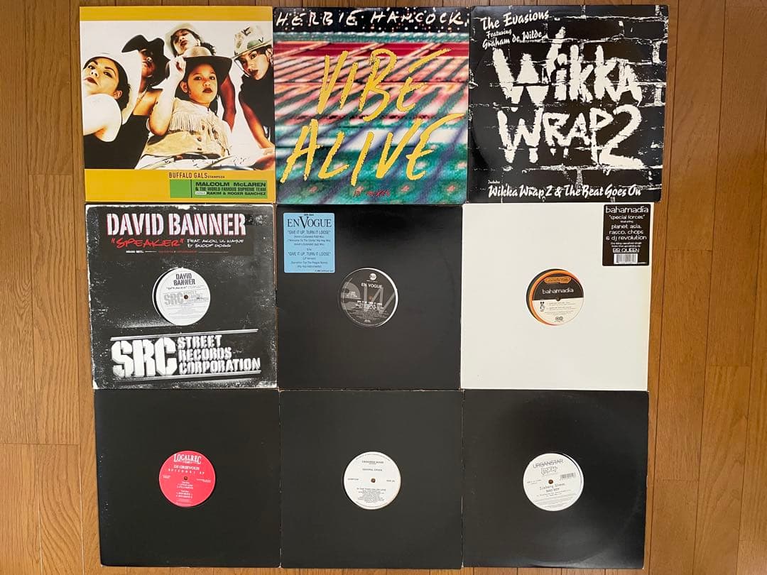 HIPHOP R&B 80s 90s レコード 116枚セット まとめ売り