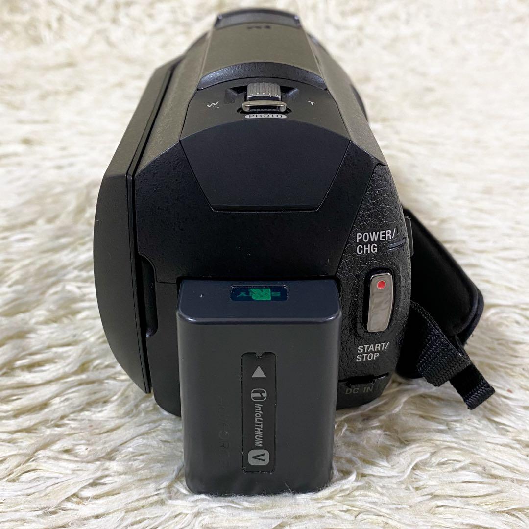 【未使用級】SONY ソニー ハンディカム 4K ビデオカメラ FDR-AX45