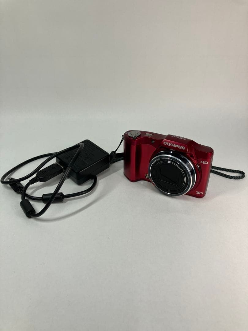 OLYMPUS SZ-11 デジタルカメラ レッド 光学20倍ズーム 充電器付き