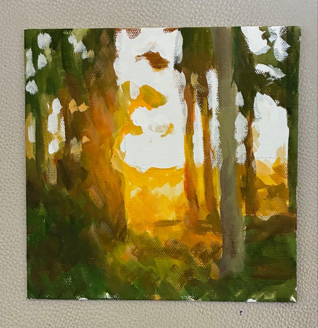 アクリル画　無題　880