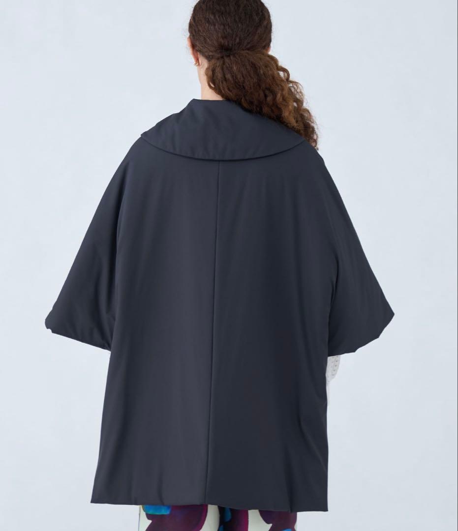 【完売カラー】ballsey パデットツイル ベルテッドポンチョ