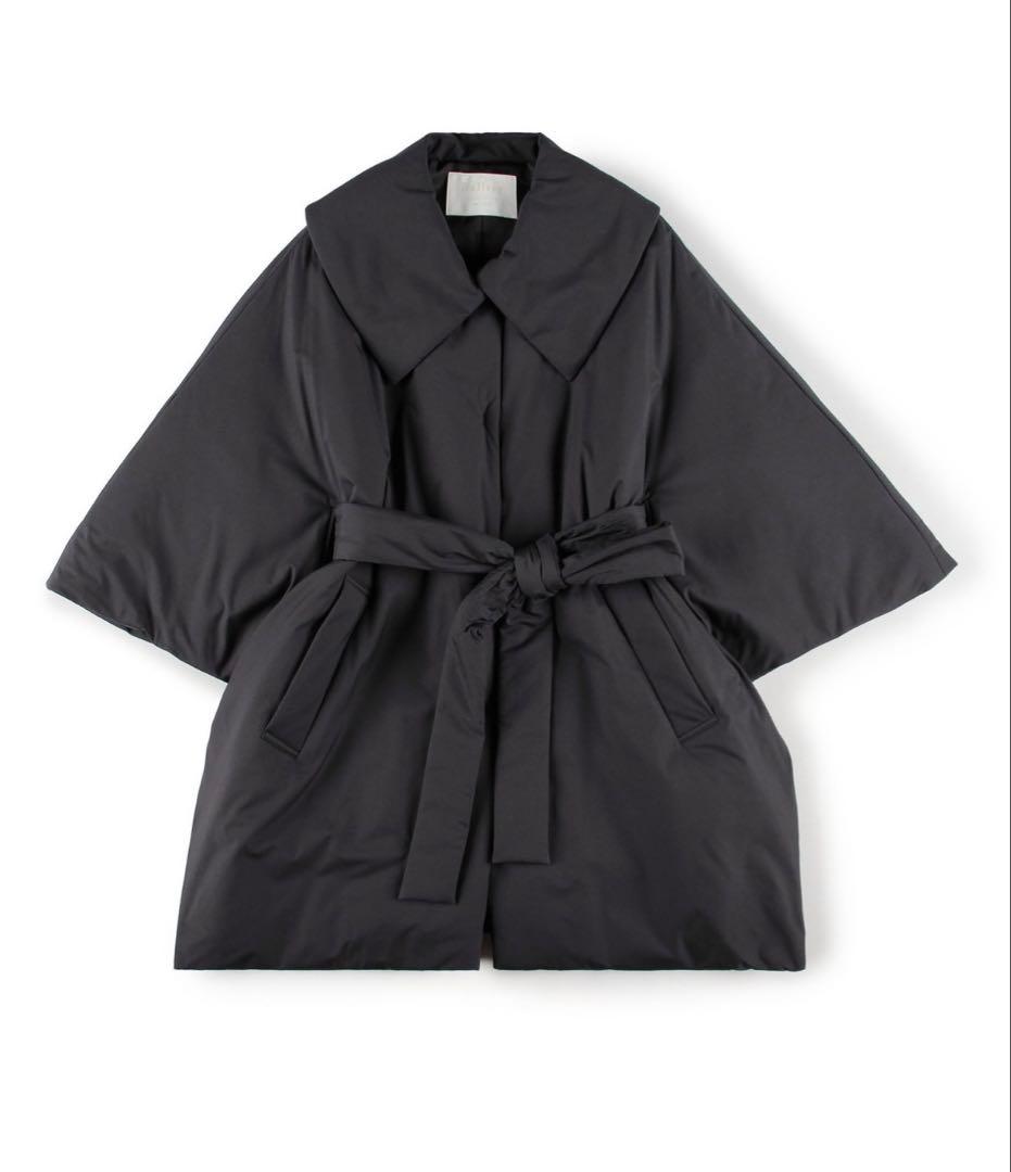 【完売カラー】ballsey パデットツイル ベルテッドポンチョ