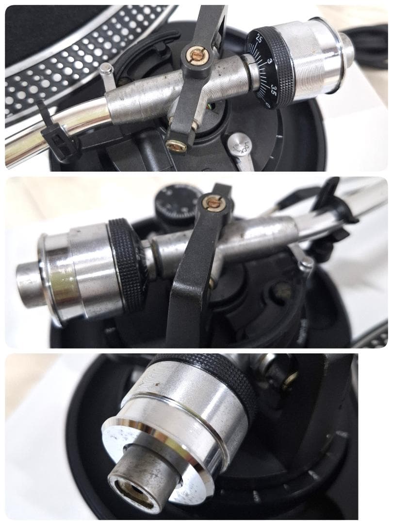 動作品★テクニクス★ターンテーブル【 SL-1200MK3 】シェル付★レコード