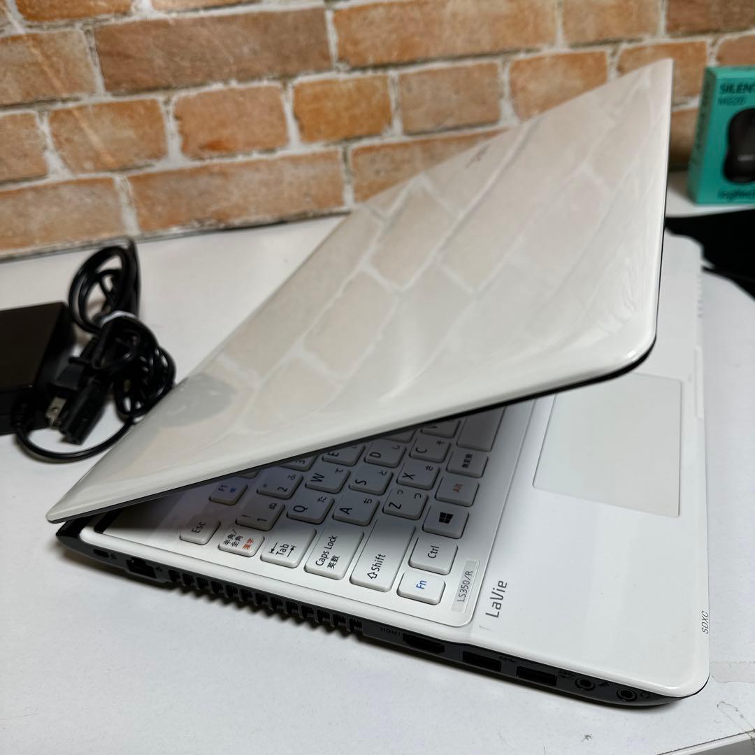 NECノートPC 高速起動SSD BRUーREドライブ　Win11 オフィス付