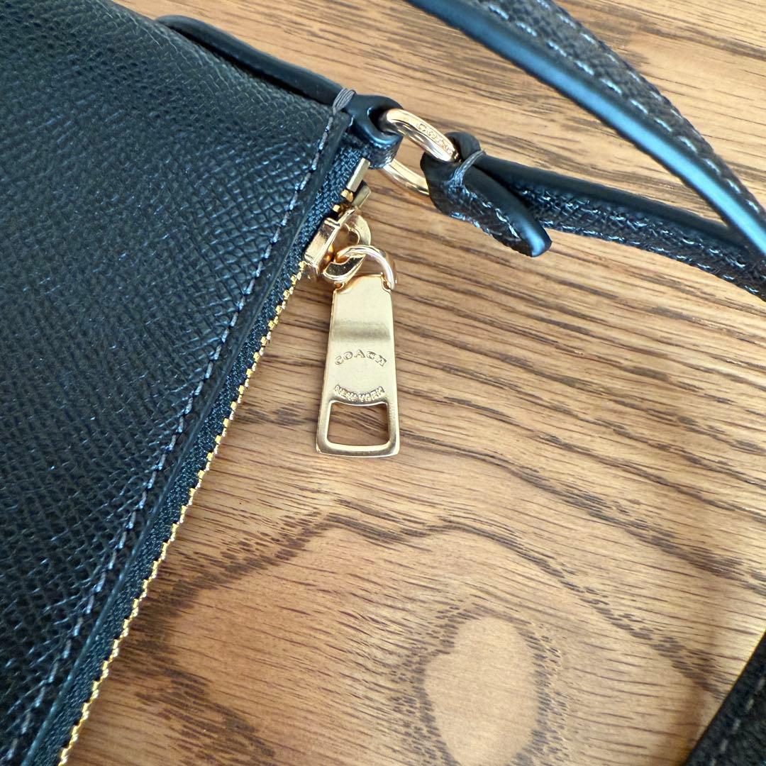 美品✨ COACH コーチ ショルダーバッグ 鞄 ブラック