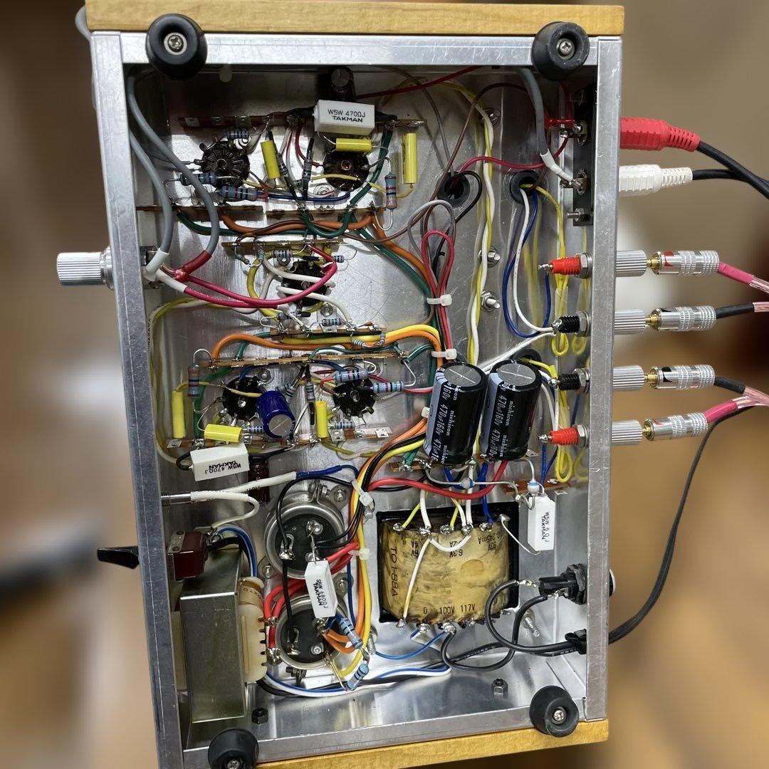 自作真空管アンプ