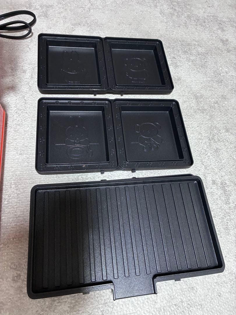 ブルーノ ミッフィー グリルサンドメーカーダブル