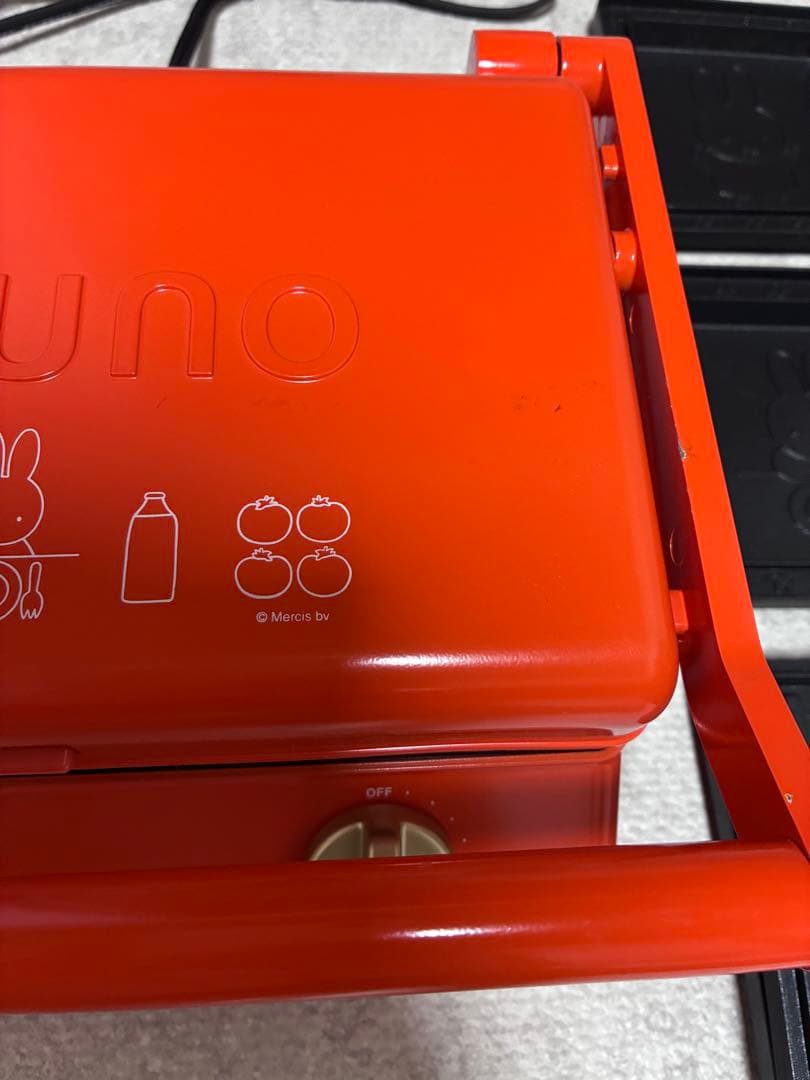 ブルーノ ミッフィー グリルサンドメーカーダブル