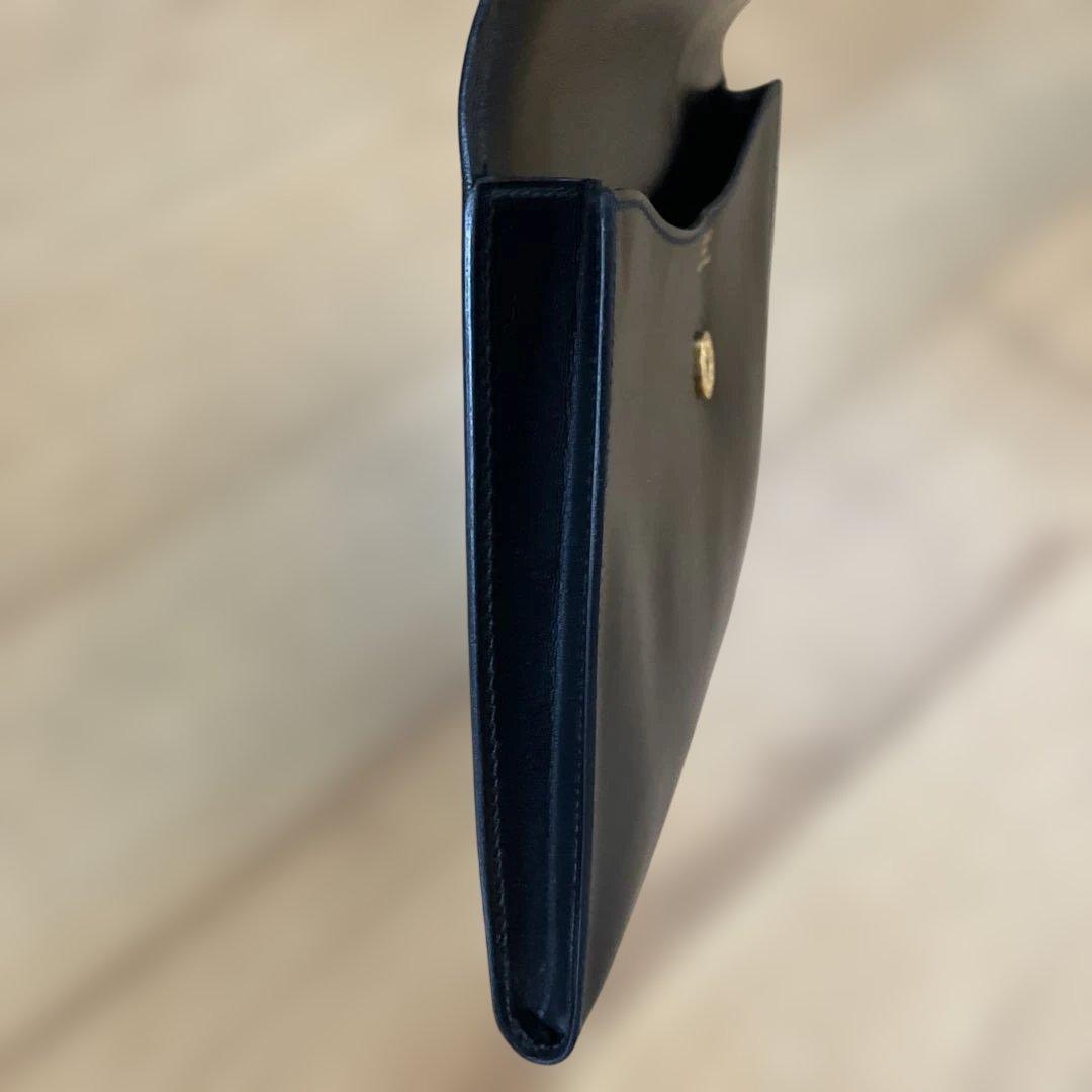 HERMES ブラック ポシェットリオ