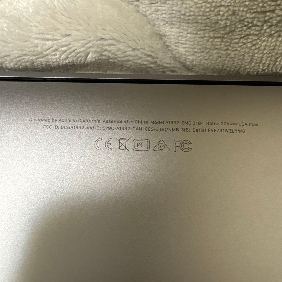 MacBookAir 2019年モデル