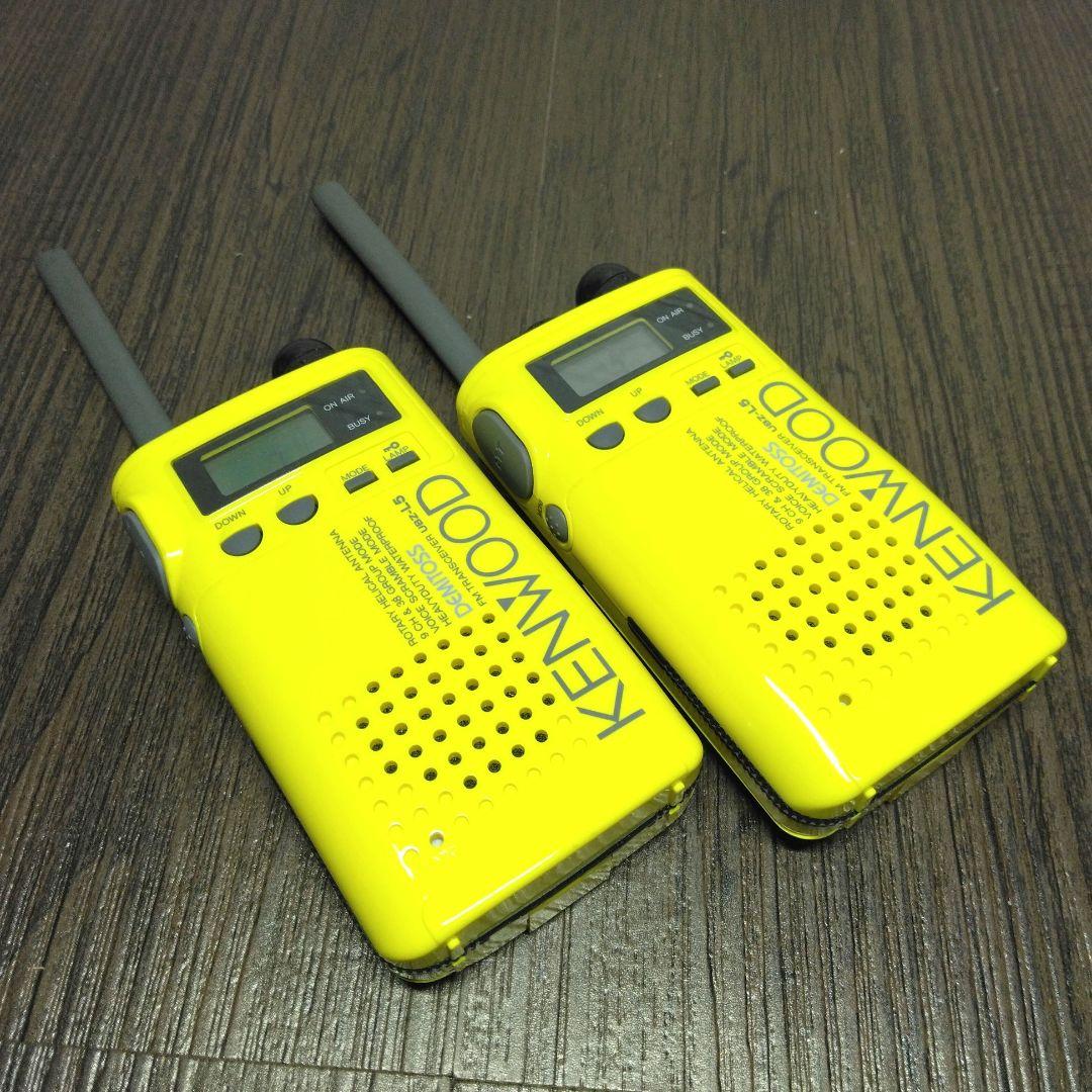 美品フルセット★KENWOOD UBZ-L5 特定小電力トランシーバー