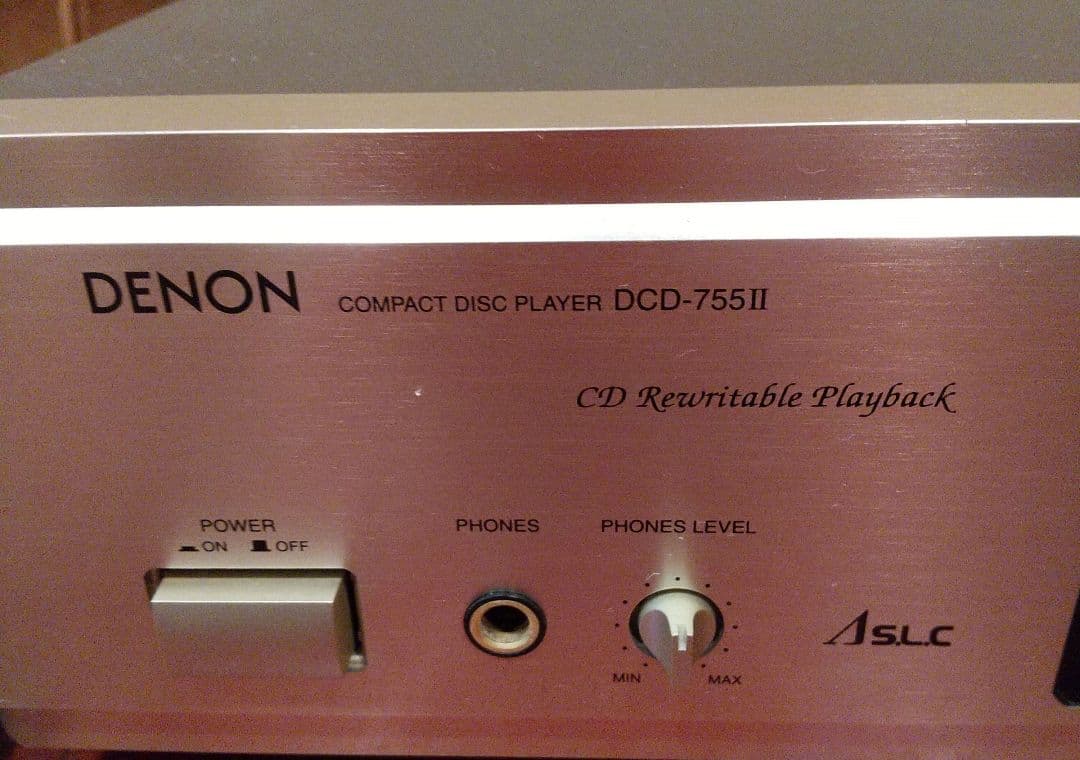 DENON DCD-755Ⅱ CDプレーヤー　デンオン　ピッチコントロールデノン