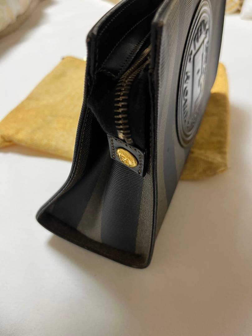 FENDI フェンディ バック カバン デカロゴ ペカン柄