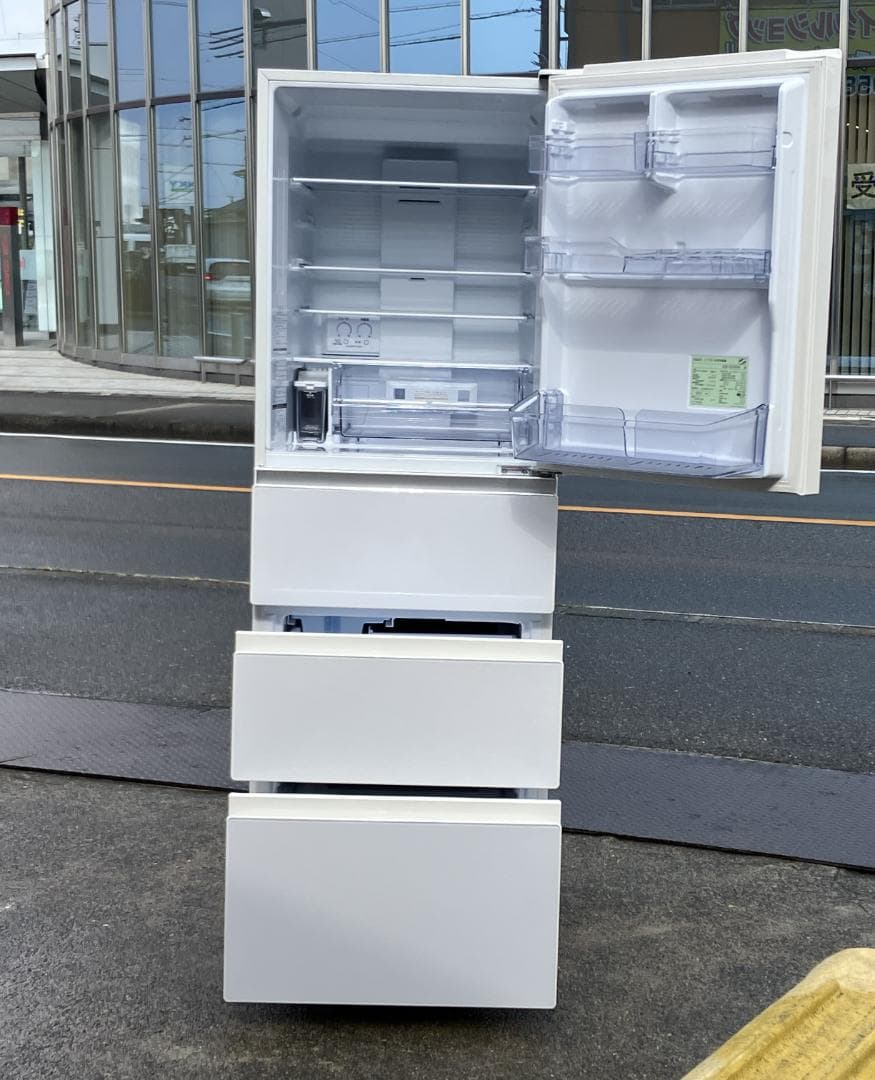 愛知岐阜/送料無料★美品★アクア 368L冷蔵庫 AQR-VZ37K　21年製