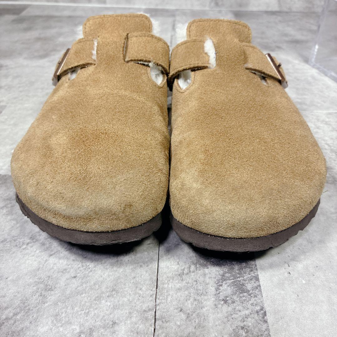 【良品】✨BIRKENSTOCK Boston Boa Suede26.5cm
