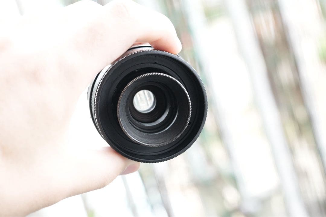 改造レンズ Helioplan 55mm f4.5 M42マウント