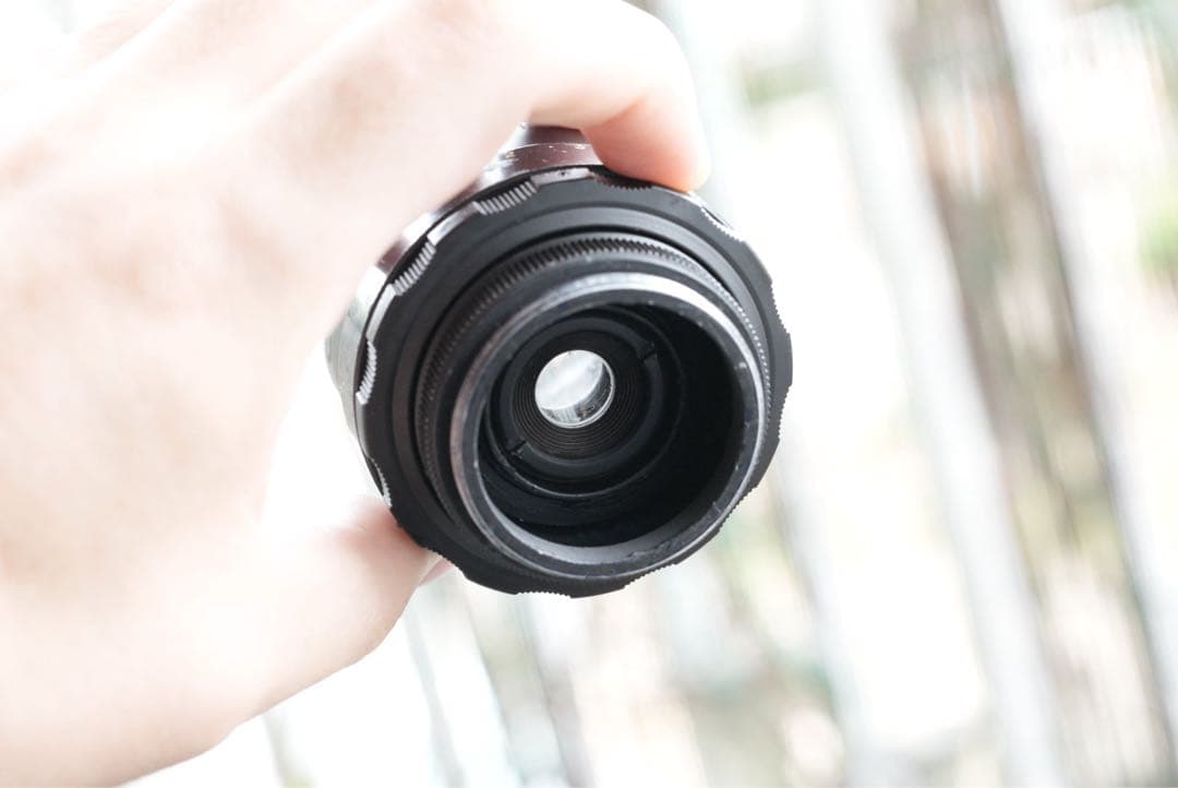 改造レンズ Helioplan 55mm f4.5 M42マウント
